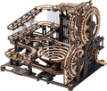 Robotime ROKR Marble Night City, jeu de puzzle en bois 3D, modèle de roue à eau à assembler, jouet pour enfants, cadeau d'anniversaire
