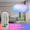 Lampe USB Cloud Light avec application de contrôle, synchronisation musicale et simulation d'éclairage 3D RGBIC pour chambre à coucher.