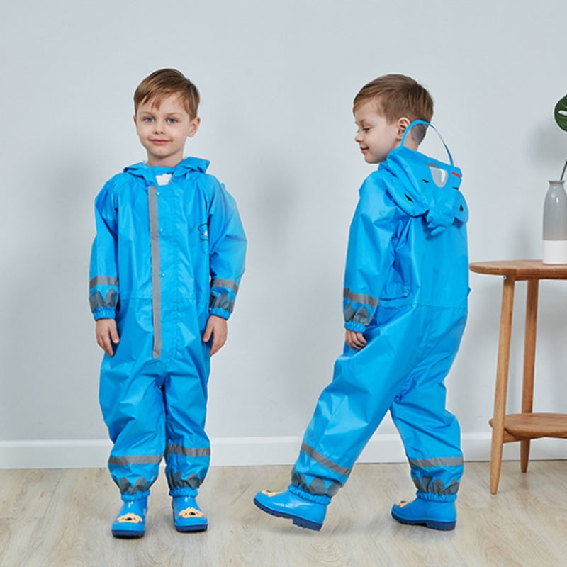 Imperméable écologique avec pantalon intégré pour enfants
