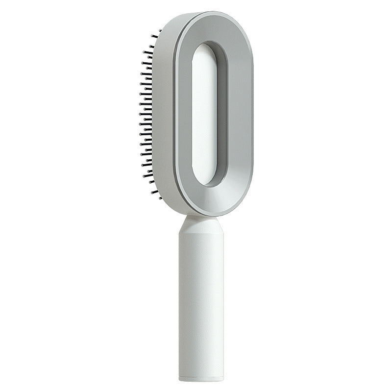Brosse à cheveux autonettoyante pour femmes, nettoyage en une seule étape, anti-chute de cheveux, massage du cuir chevelu par airbag, peigne antistatique.