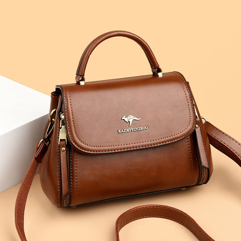 Sac cabas et sac bandoulière rétro haut de gamme texturé
