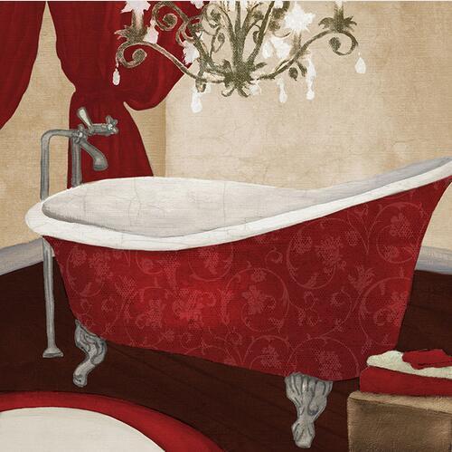 Poster sur toile moderne rétro – Décoration murale salle de bain