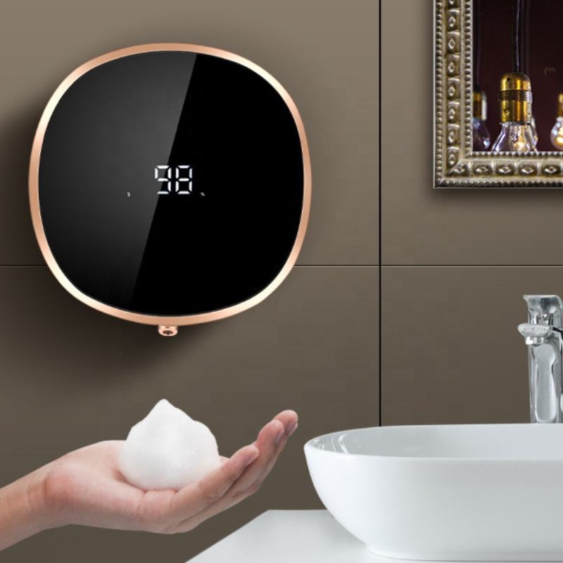 Distributeur automatique de savon sans contact, machine à mousse liquide, capteur infrarouge, outil de désinfection des mains mains libres