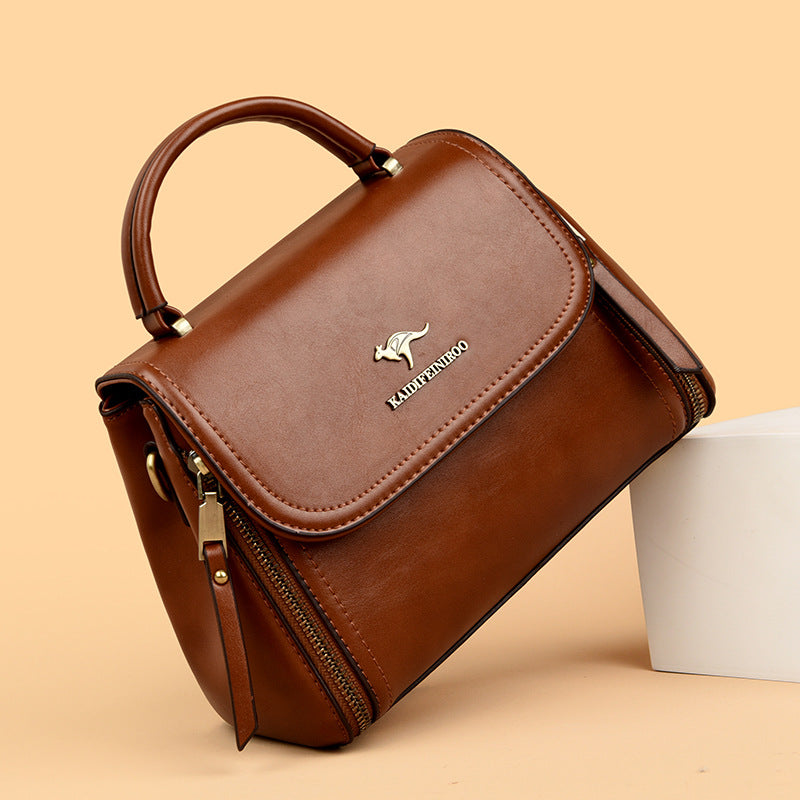Sac cabas et sac bandoulière rétro haut de gamme texturé