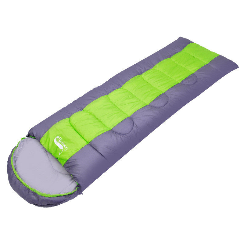 Sac de couchage de camping léger, chaud et froid, type enveloppe, idéal pour la randonnée et les voyages en plein air