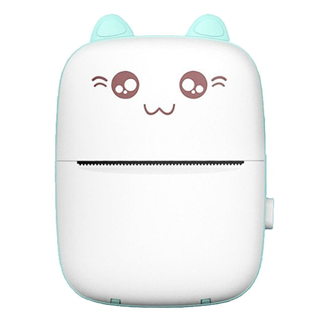 Mini imprimante portable Bluetooth WiFi, nouvelle imprimante pour téléphone portable, impression de photos et de titres, impression rapide, imprimante d'étiquettes d'erreur pour étudiants.