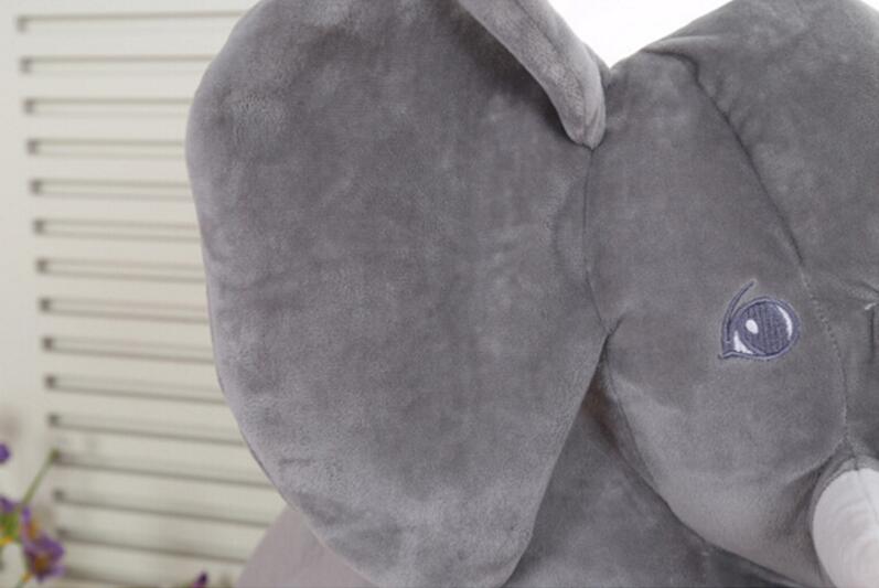 Poupée éléphant en peluche, oreiller éléphant, poupée réconfortante pour bébé