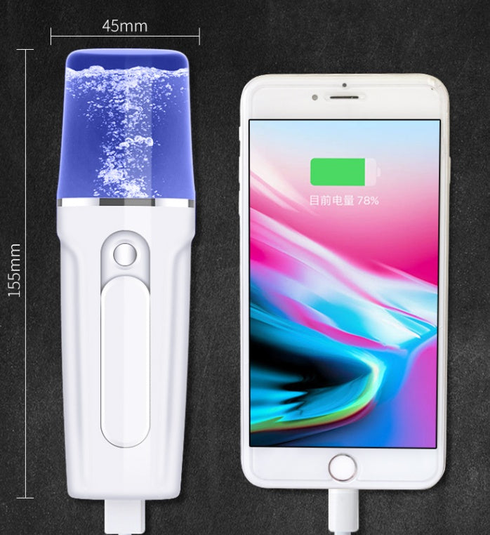 Appareil de beauté hydratant pour le visage avec batterie rechargeable USB