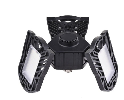 Lampe déformable générale pour garage, éclairage radar, entrepôt, lampe industrielle, éclairage domestique haute intensité