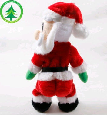 Décorations de Noël, jouets électriques Père Noël, poupées Père Noël musicales Creative Twist