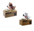 Tirelire robot en forme de chien, tirelire pour chien