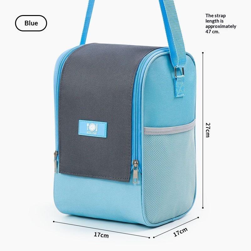 Sac lunch isotherme en tissu Oxford – Isolation aluminium