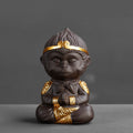 Service à thé Kung Fu argile violette Sun Wukong – Plateau décoratif
