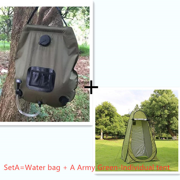Douche et toilettes portables avec intimité, tente de camping automatique, protection UV, tente de voyage, vestiaire d'extérieur, abri solaire de plage