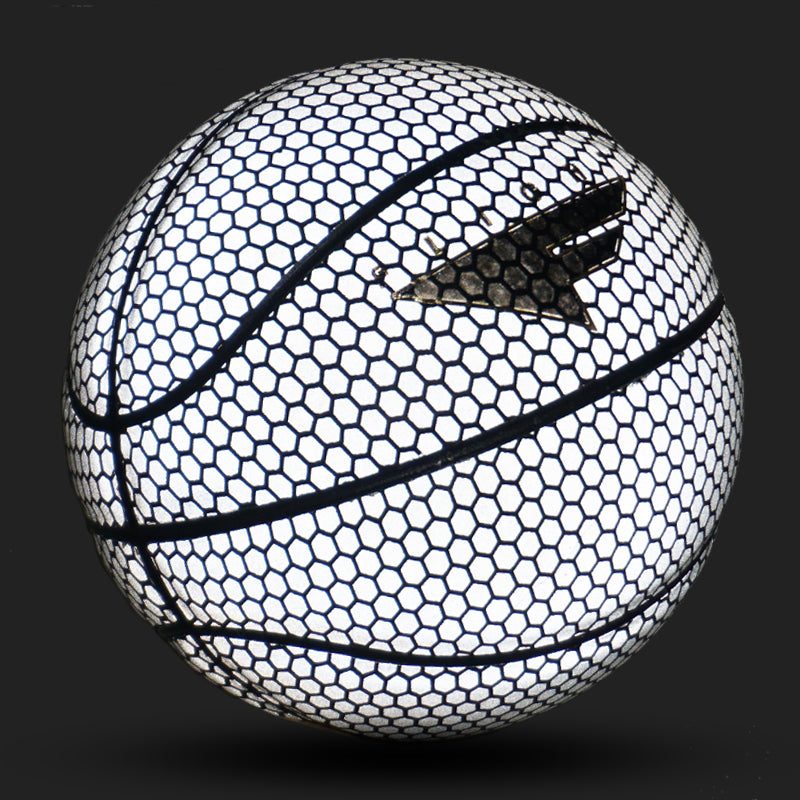 Ballon de basketball réfléchissant