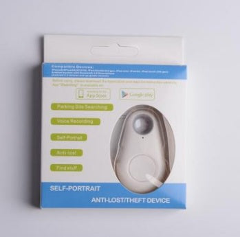 Localisateur d'objets anti-perte en forme de goutte d'eau compatible Bluetooth