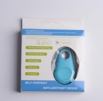 Localisateur d'objets anti-perte en forme de goutte d'eau compatible Bluetooth