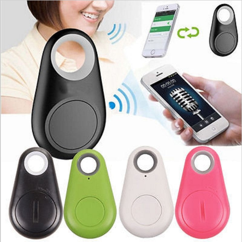Localisateur d'objets anti-perte en forme de goutte d'eau compatible Bluetooth