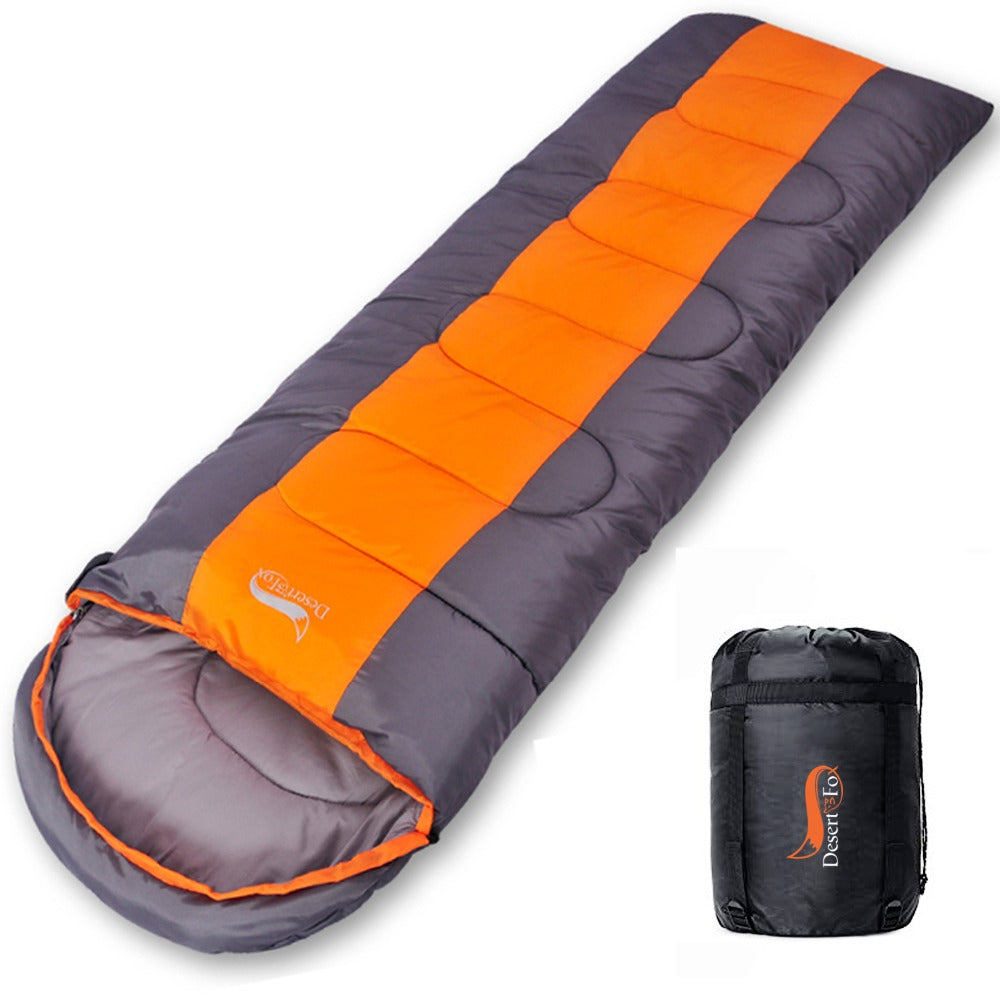 Sac de couchage de camping léger, chaud et froid, type enveloppe, idéal pour la randonnée et les voyages en plein air
