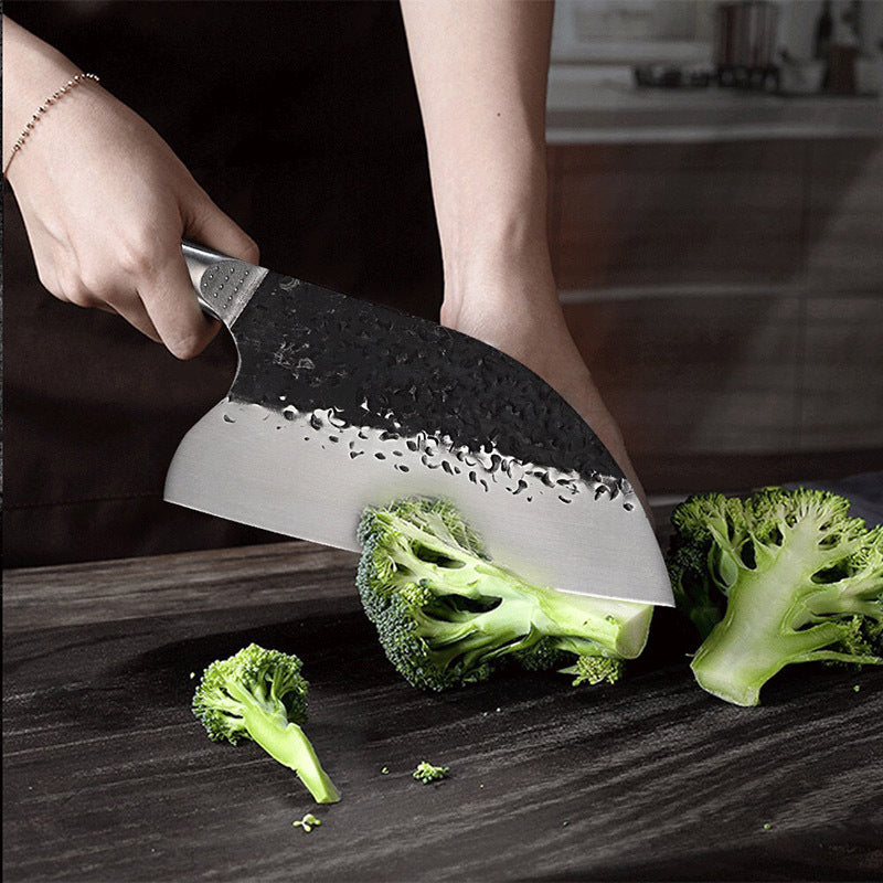 Couteaux de cuisine pour femmes en acier inoxydable, pour découper la viande et les os