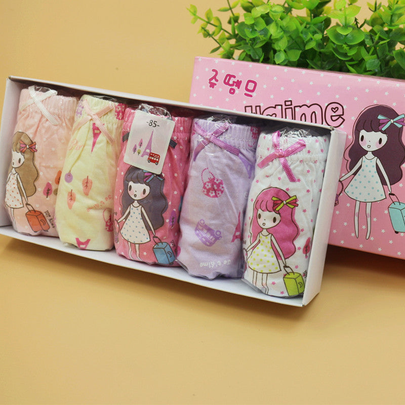 Shorty double entrejambe pour filles