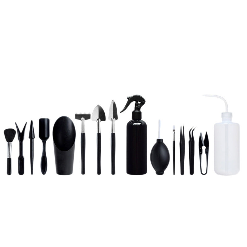 Outils pour plantes succulentes, mini kit d'outils de jardin à main, transplant