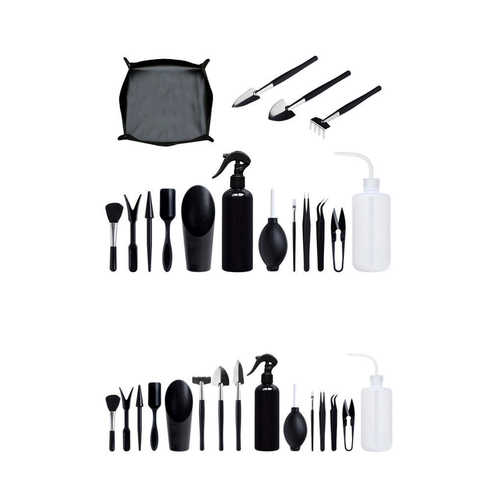 Outils pour plantes succulentes, mini kit d'outils de jardin à main, transplant