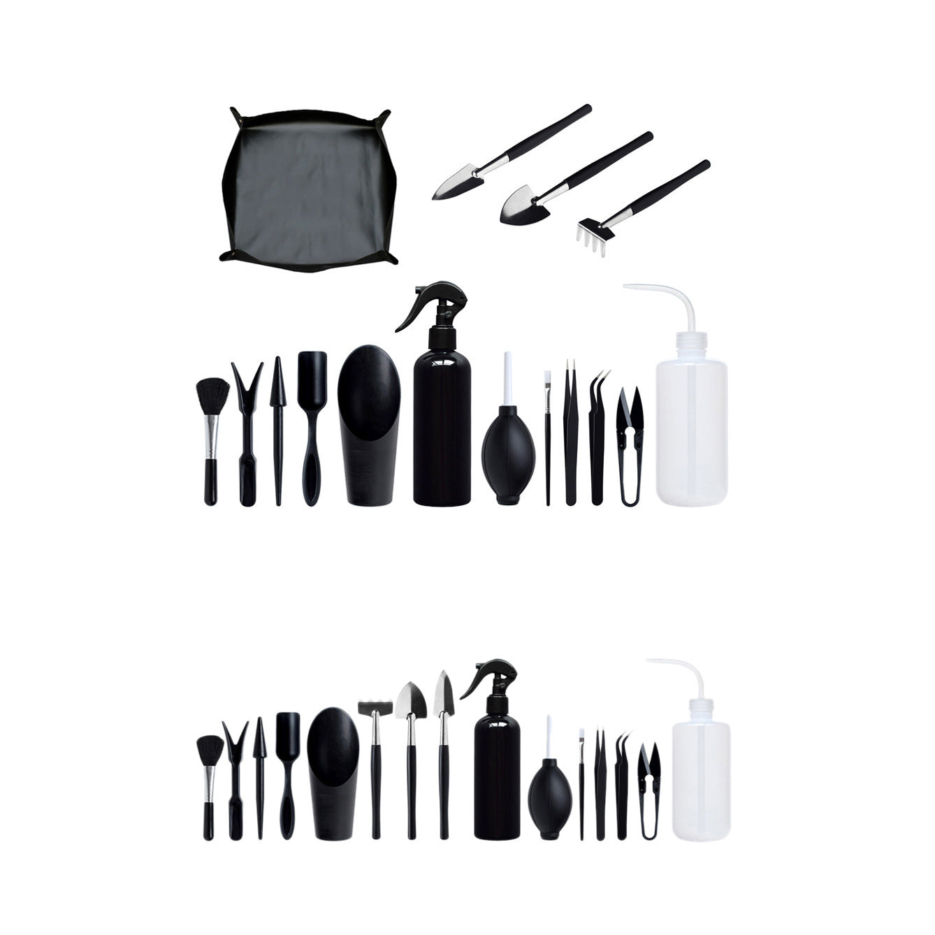 Outils pour plantes succulentes, mini kit d'outils de jardin à main, transplant