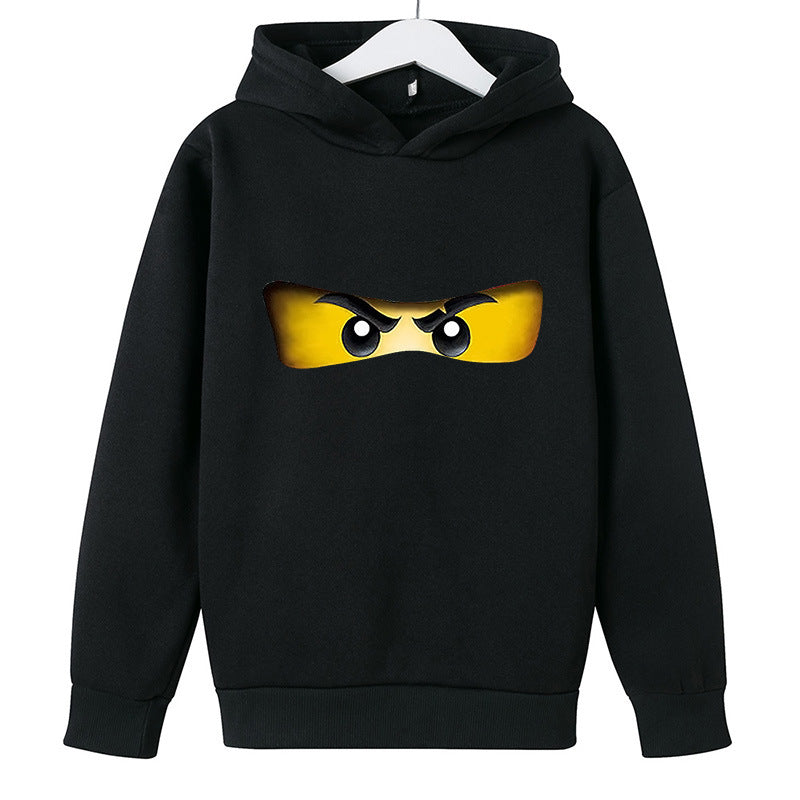 Pull-over de sport pour enfants à imprimé amusant