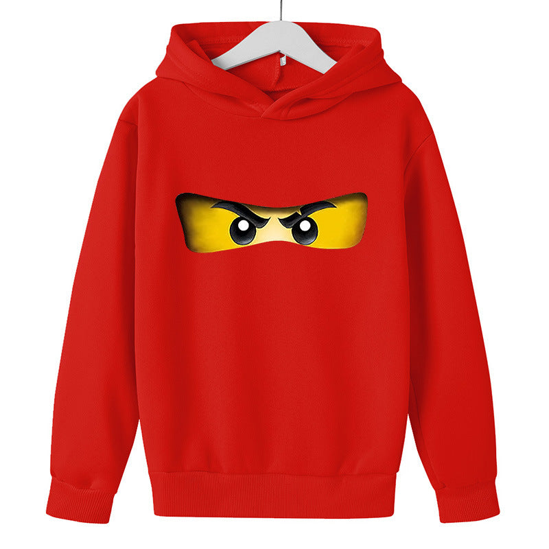 Pull-over de sport pour enfants à imprimé amusant