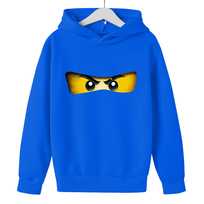 Pull-over de sport pour enfants à imprimé amusant
