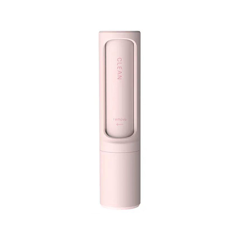 Brosse anti-poils d'animaux réutilisable 2 en 1, rouleau adhésif, outil autonettoyant portable et efficace pour chats et chiens.