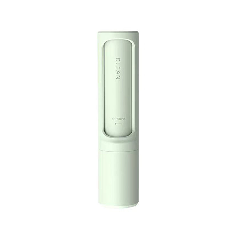 Brosse anti-poils d'animaux réutilisable 2 en 1, rouleau adhésif, outil autonettoyant portable et efficace pour chats et chiens.