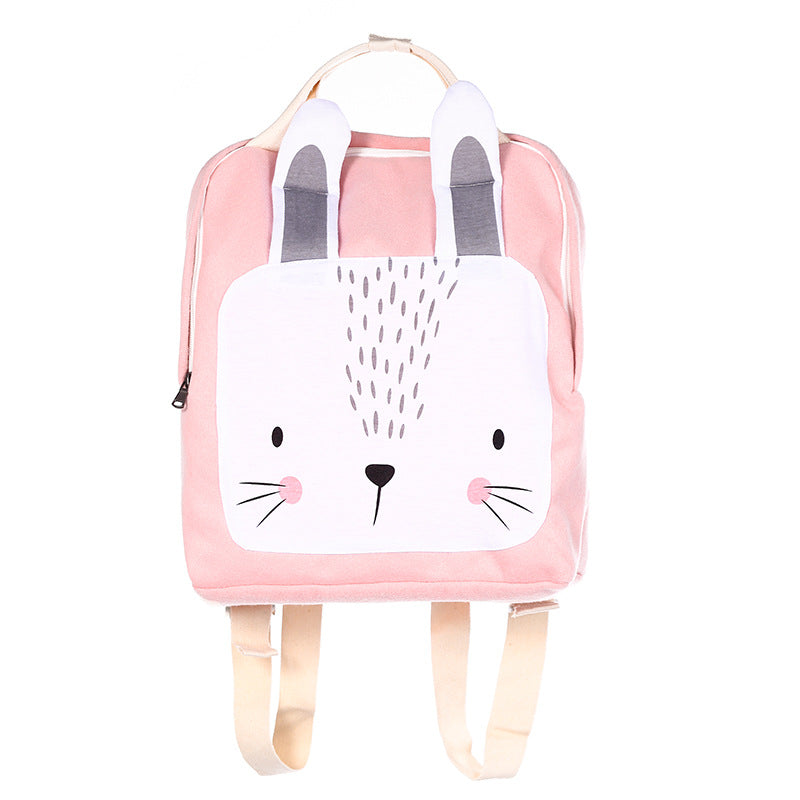 Sac à dos scolaire pour enfants avec motif animal en 3D