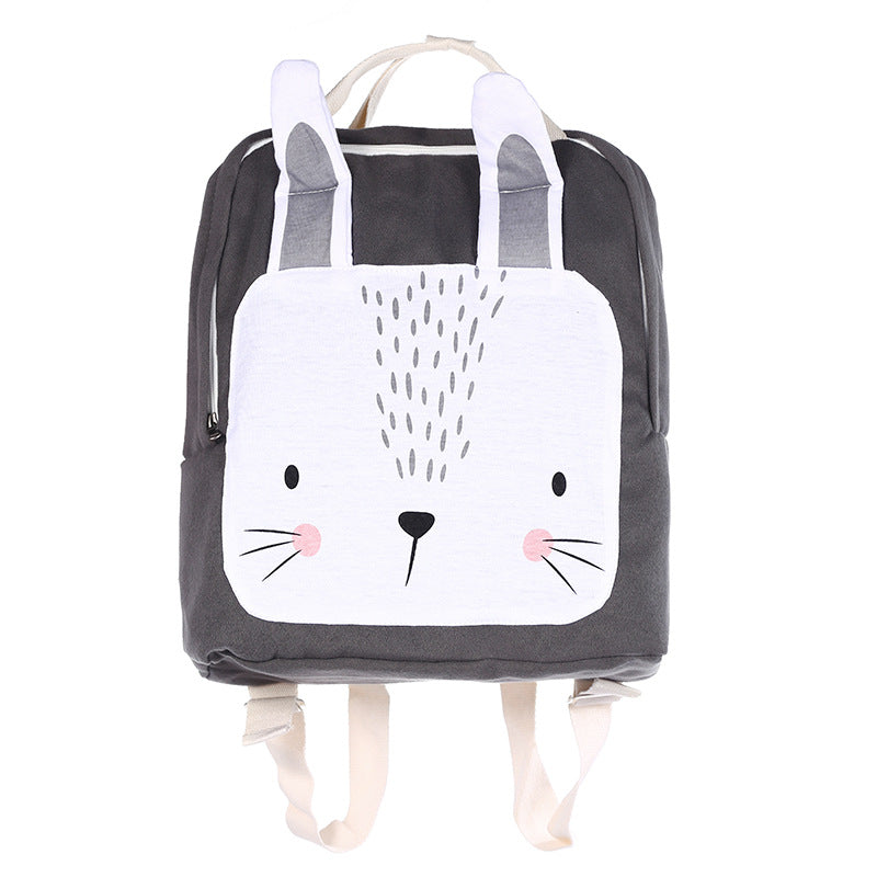Sac à dos scolaire pour enfants avec motif animal en 3D