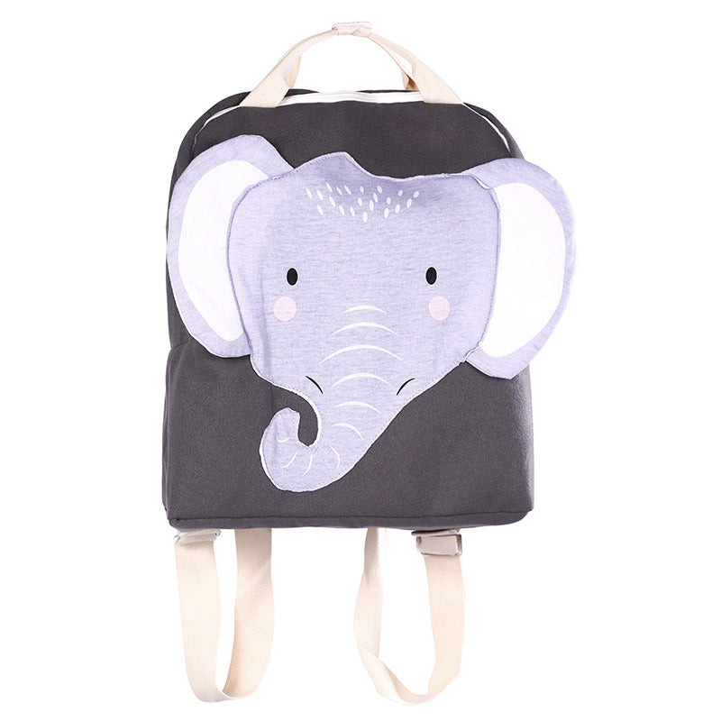 Sac à dos scolaire pour enfants avec motif animal en 3D