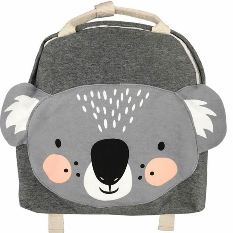 Sac à dos scolaire pour enfants avec motif animal en 3D