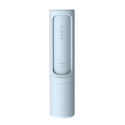 Brosse anti-poils d'animaux réutilisable 2 en 1, rouleau adhésif, outil autonettoyant portable et efficace pour chats et chiens.