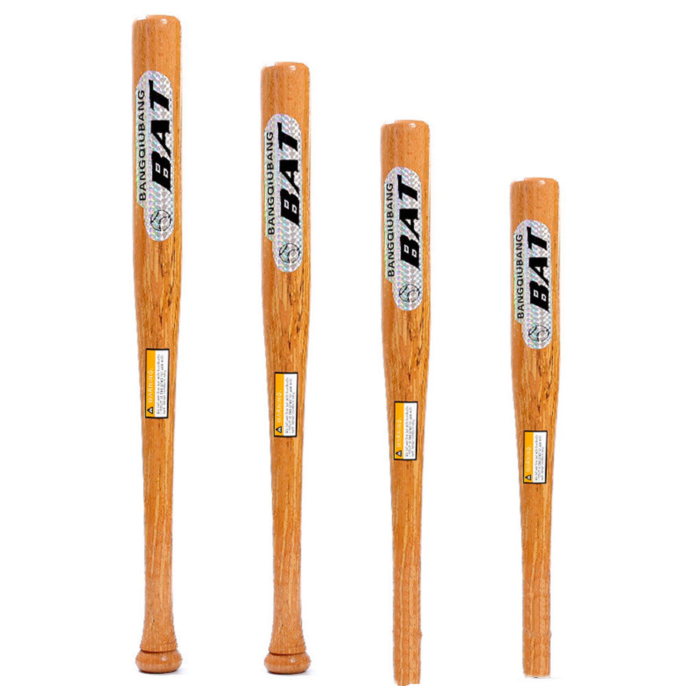 Batte de baseball de 54 cm, batte de baseball en bois, bois d'acajou et de bois mélangé, bâton