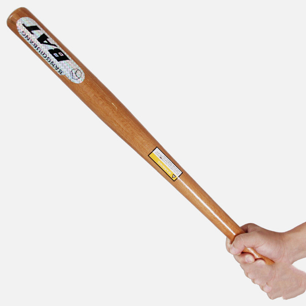 Batte de baseball de 54 cm, batte de baseball en bois, bois d'acajou et de bois mélangé, bâton