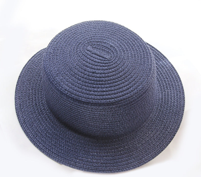 Chapeau de paille pliable d'été pour femme, léger et léger, avec protection solaire, style pêcheur, idéal pour la plage et les activités de plein air (vente en gros).