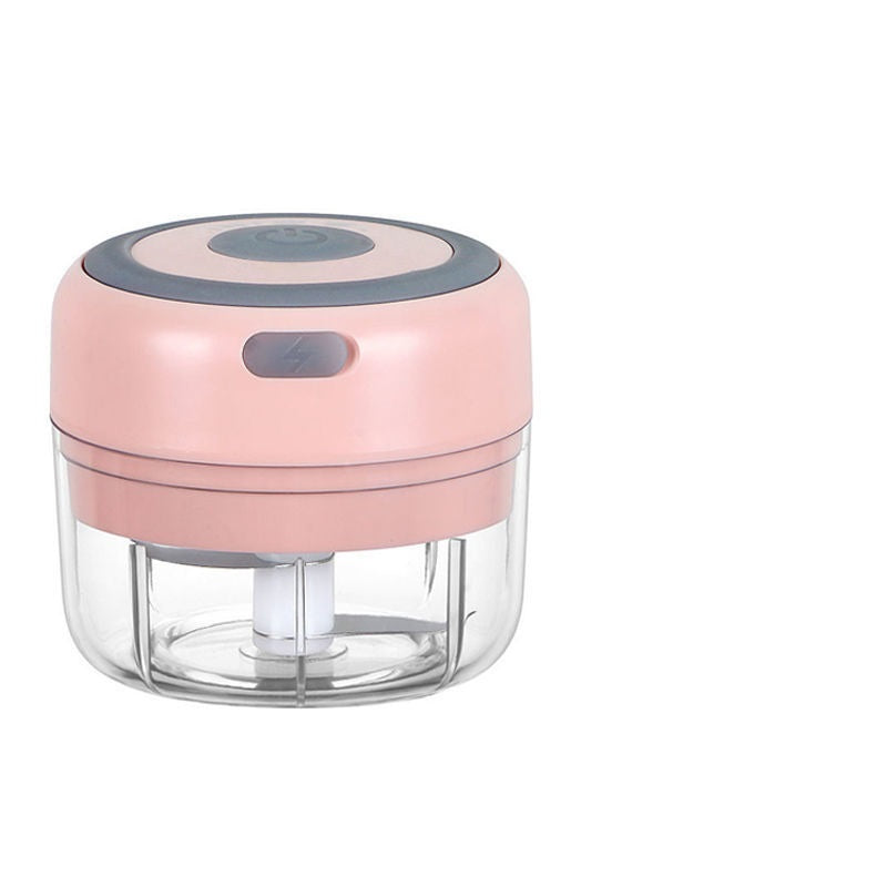 Mini hachoir à ail électrique rechargeable par USB, presse-gingembre, broyeur de légumes et piments robuste et durable, outil de cuisine