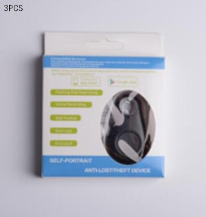 Localisateur d'objets anti-perte en forme de goutte d'eau compatible Bluetooth