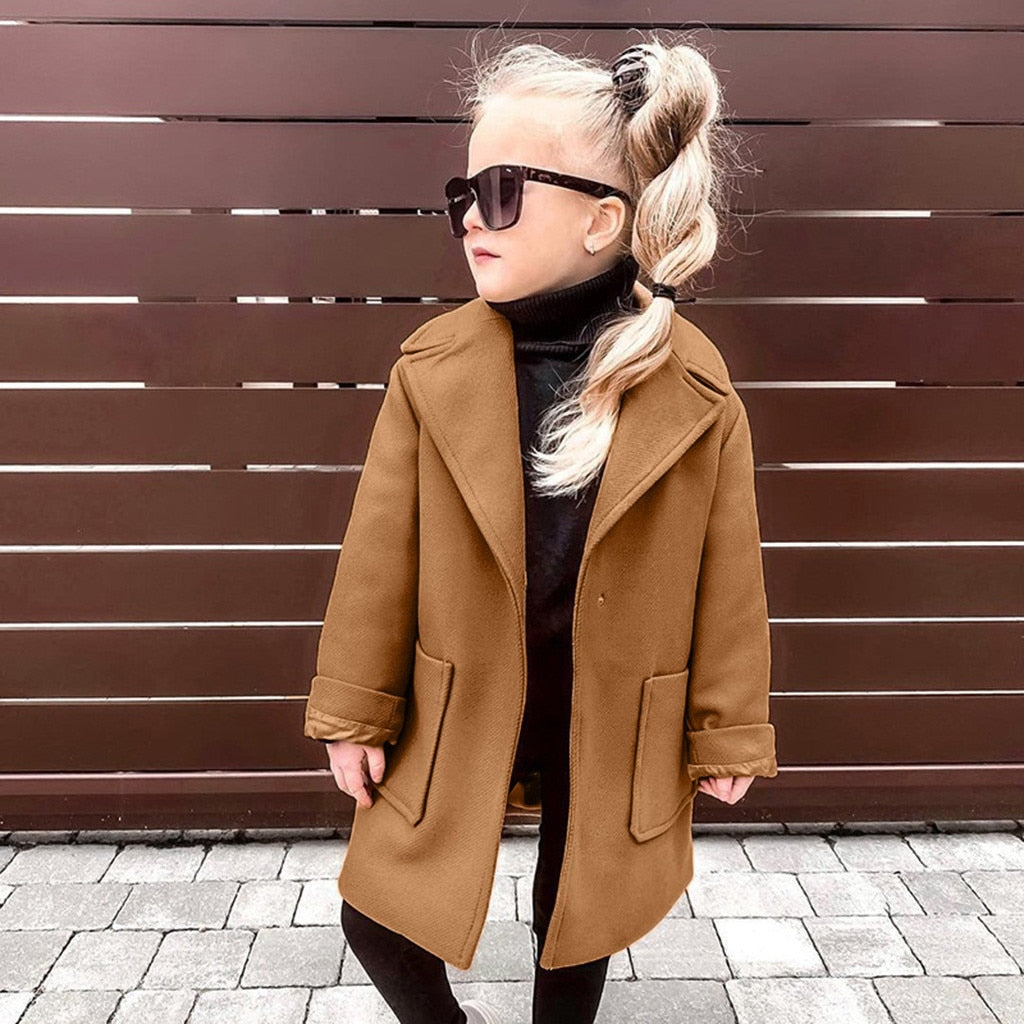 Manteau en laine pour enfant