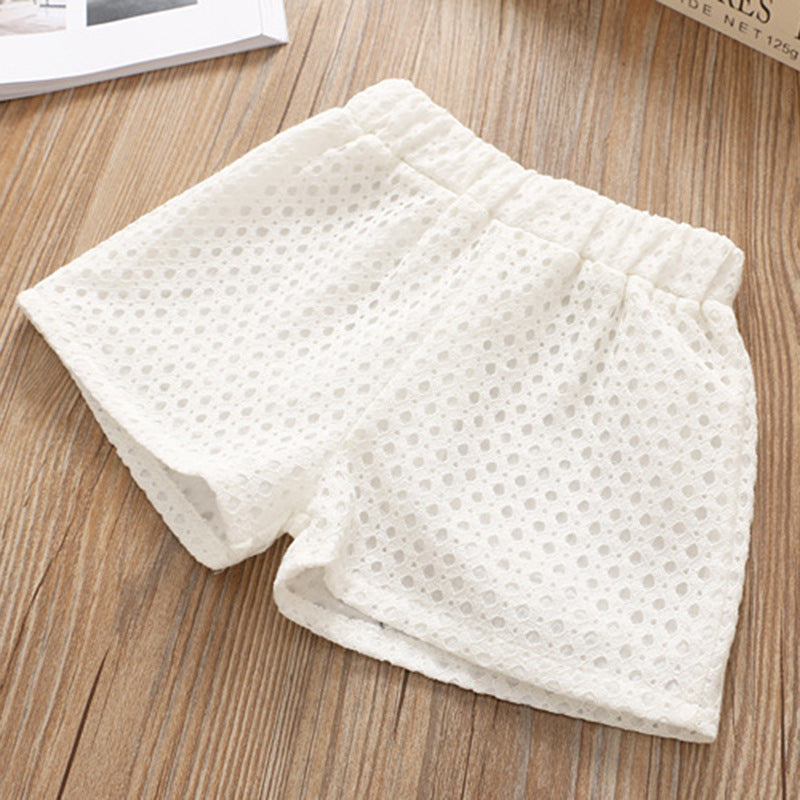 Ensemble 2 pièces fille - Haut fleuri et short