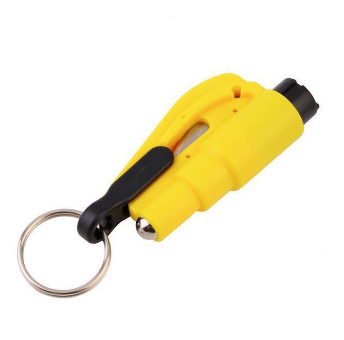 Mini porte-clés marteau de sécurité d'urgence