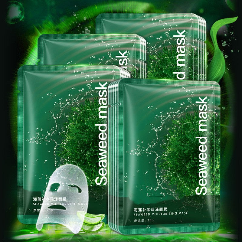 Masque hydratant pour le visage aux algues