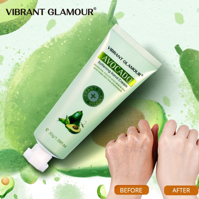 Crème pour les mains VIBRANT à l'avocat