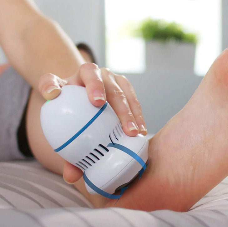 Râpe électrique multifonctionnelle pour les pieds, éliminant les callosités et les peaux mortes.