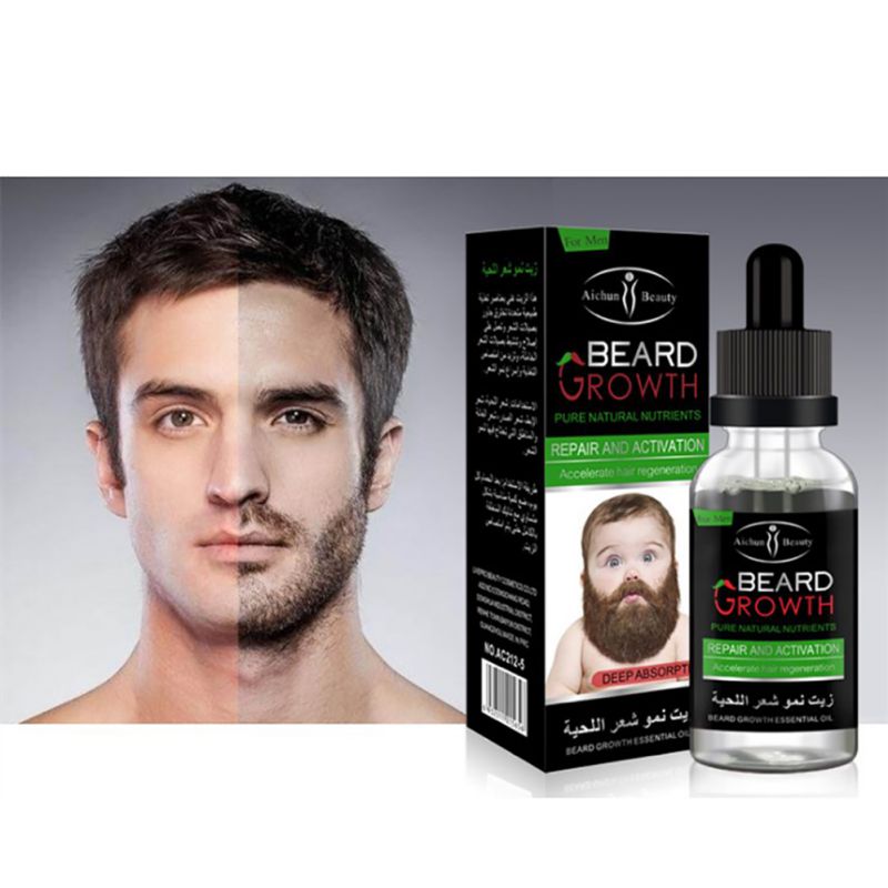 Huiles essentielles pour la barbe : Entretien doux, Soin nourrissant, Huile essentielle réparatrice